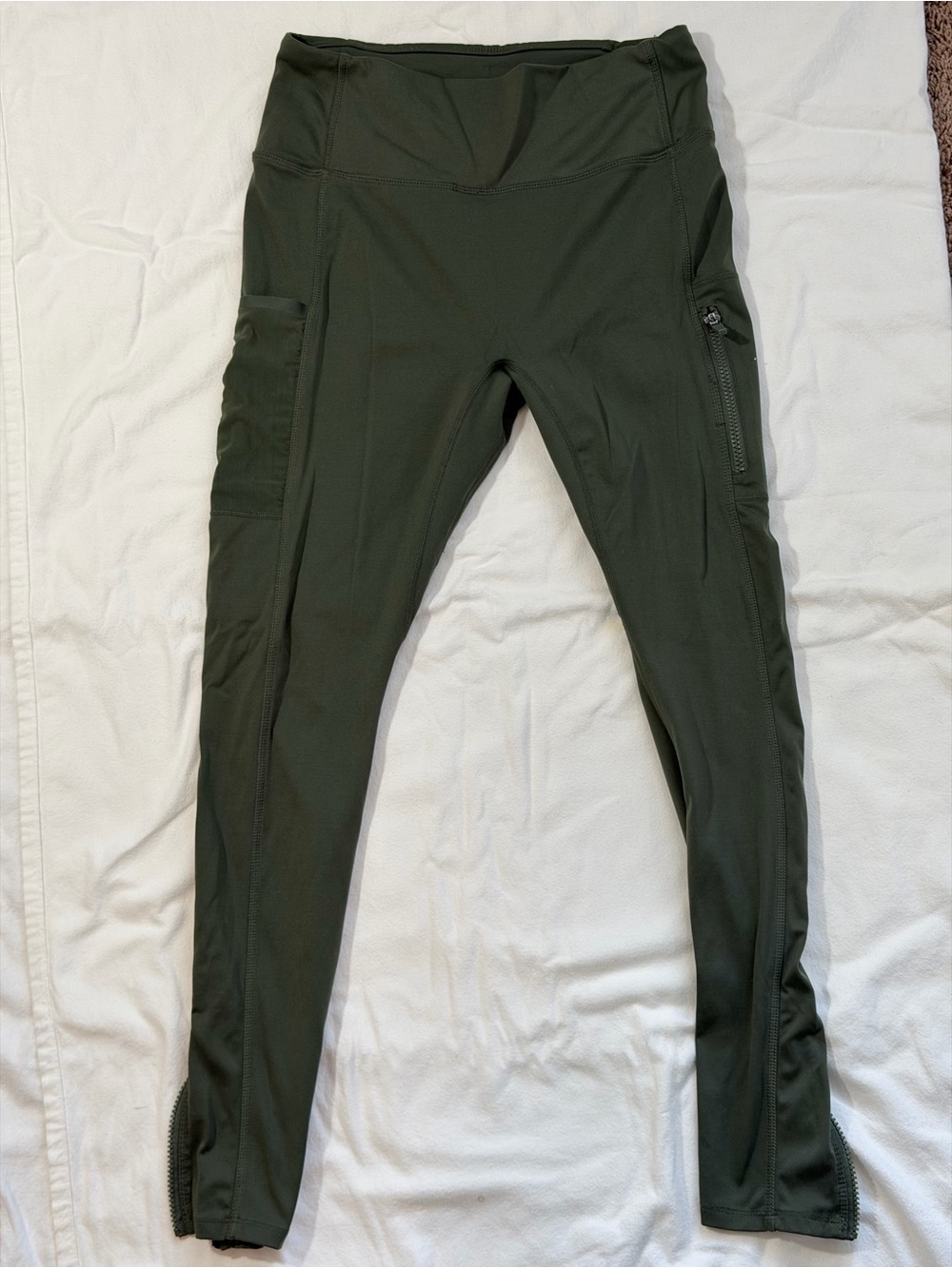 Fabletics Trinity Motion365 Legging Green Size Large